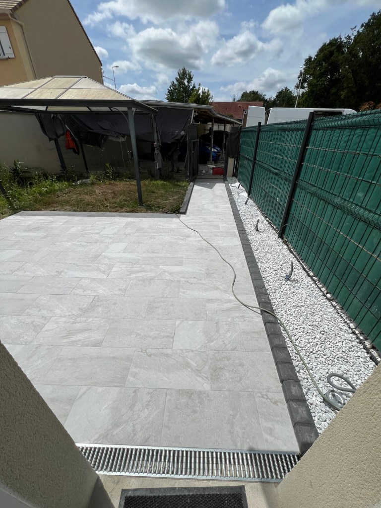 Pose de carrelage