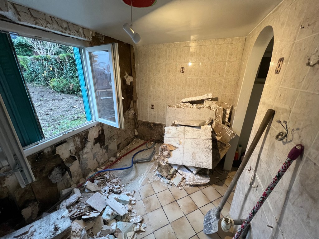 Avant salle de bain